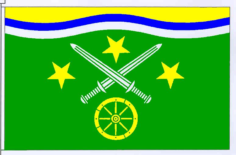 Flagge Amt Kirchspielslandgemeinden Eider, Kreis Dithmarschen